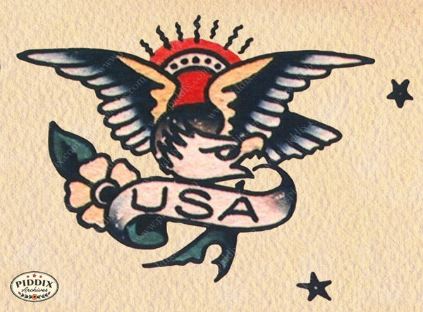 St Louis Cardinals logo, emblem, silk texture, American flag